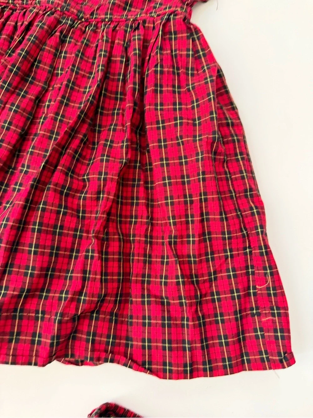 Ralph Lauren Tartan Plaid holiday dress set